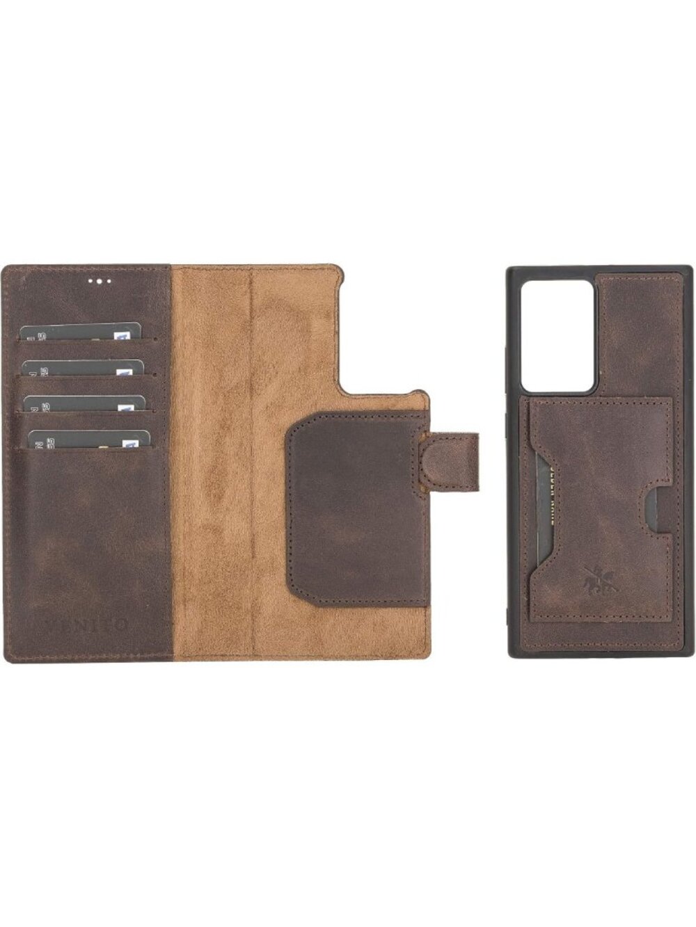 Stylish Leather Wallet Phone Case for Samsung Galaxy Note 20 Ultra - RFID